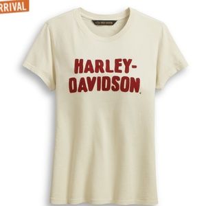Harley Davidson Stacked Letter TShirt